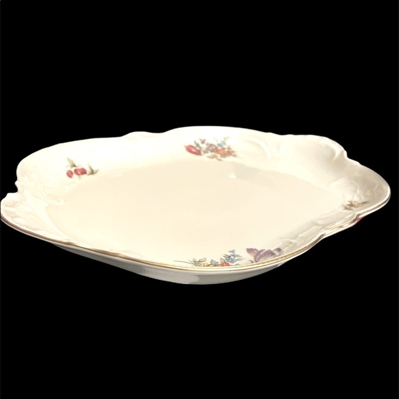 ROSENTHAL GERMANY SANSSOUCI 13 1/4” RECTANGULAR SERVING PLATTER (Ivory) - Picture 2 of 11